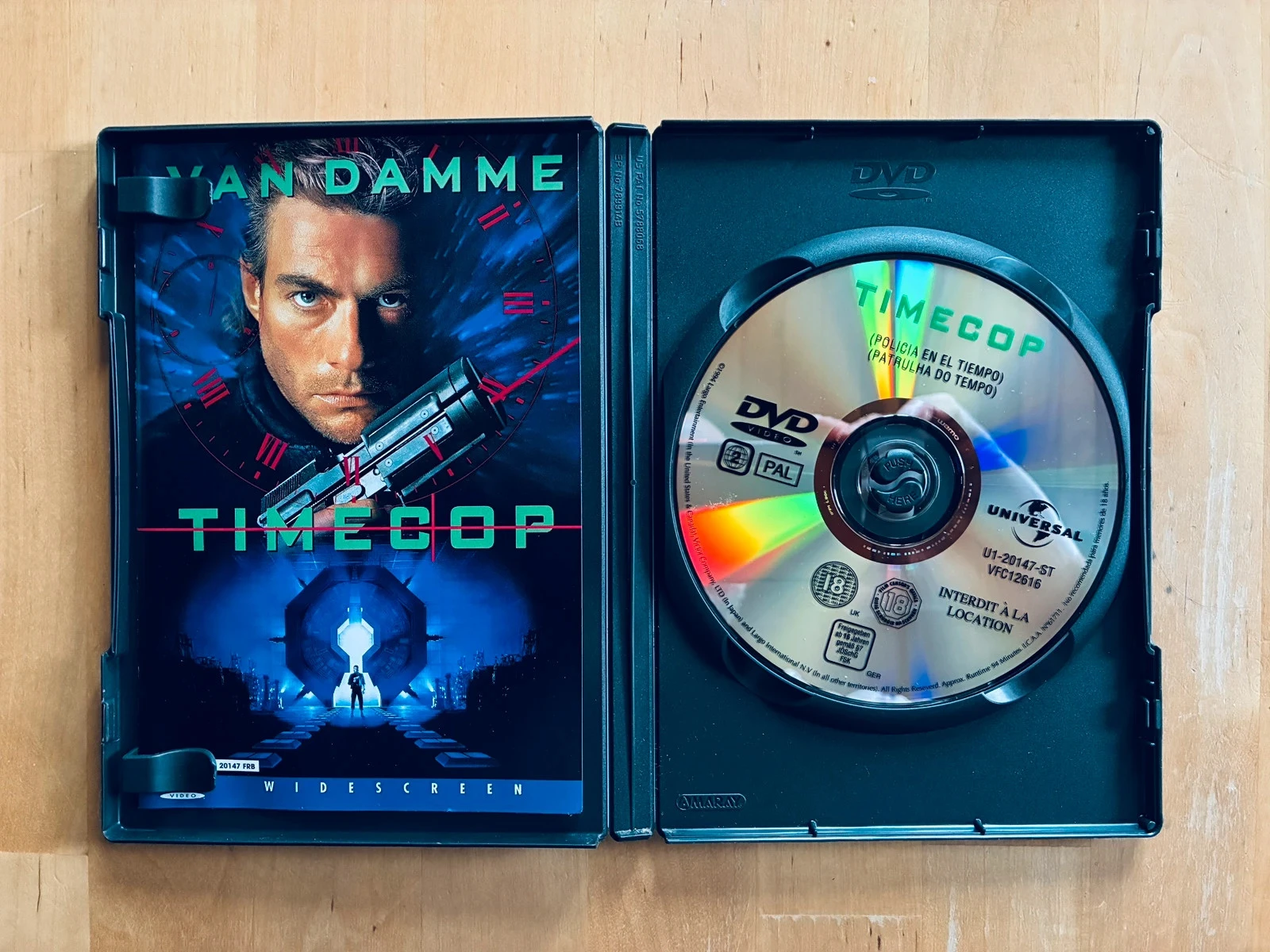 DVD Timecop de Peter Hyams com JCVD. – photo 2